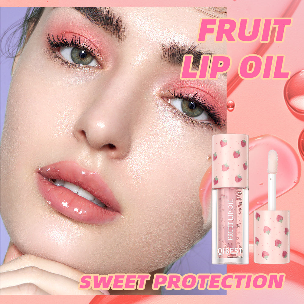 DBO MALL Q2415 Fruit-Flavored Plumping Lip Oil Set 4 Packs