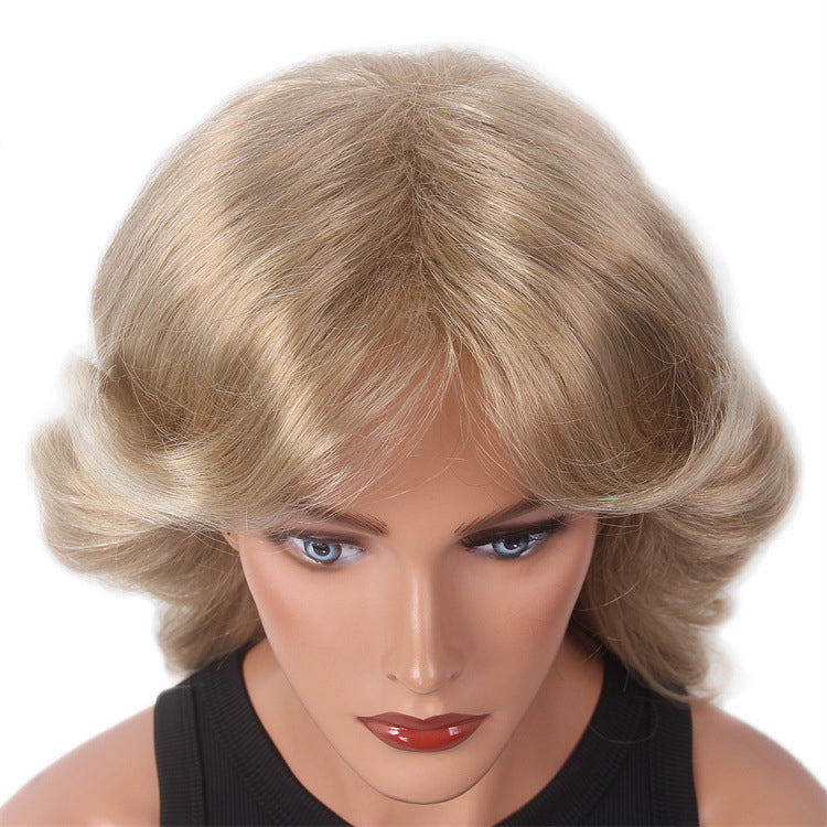 DBO MALL #15BT613 Long Blonde Wigs Ombre Beach Blonde Wavy Wig