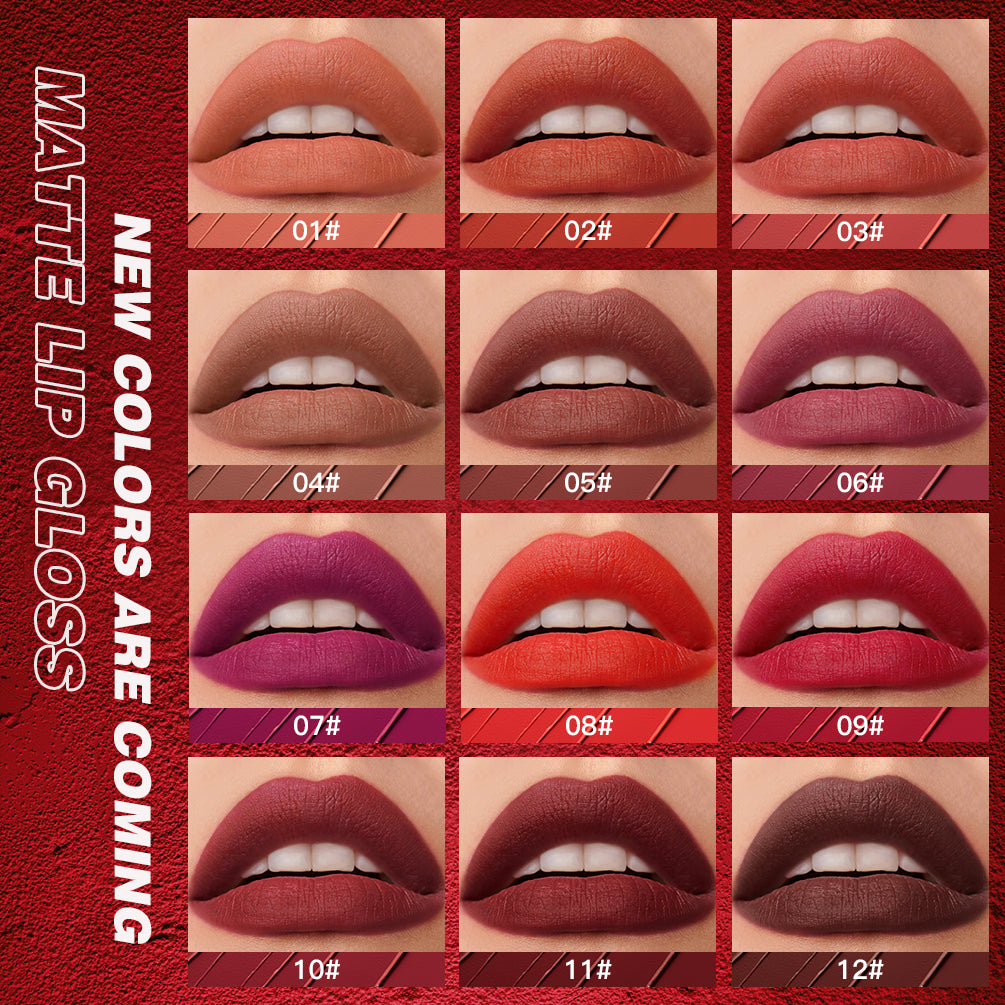 DBO MALL Q2402 PROFESSIONAL MAKEUP Lip Lingerie Matte Liquid Lipstick