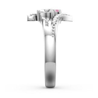 OEM 925 Silber Ring Rosa