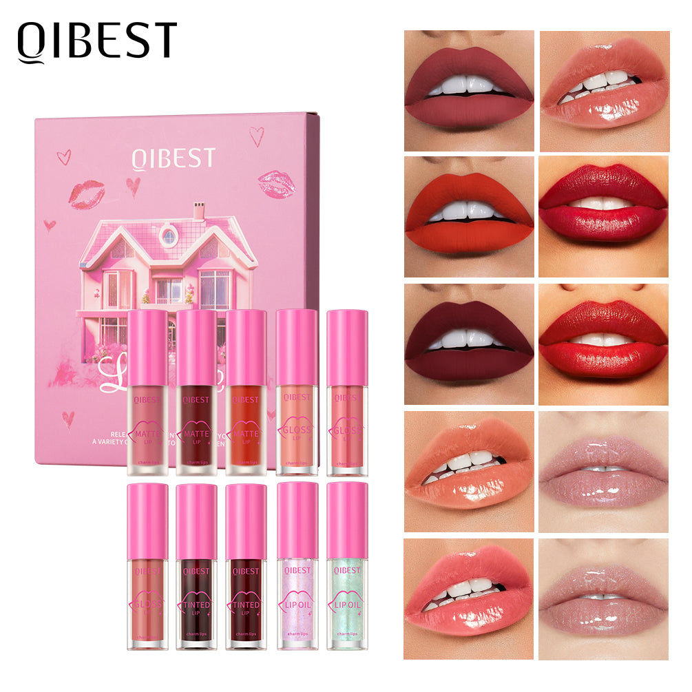 DBO MALL 8pcs Q2434 Lipstick Set
