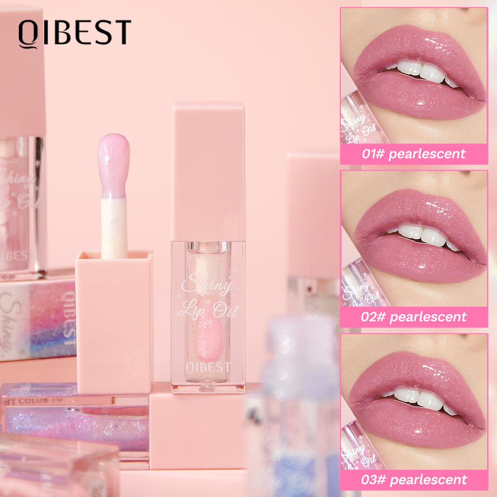 DBO MALL Q2418 Pearlized 6 Colors Changing Lip Oil
