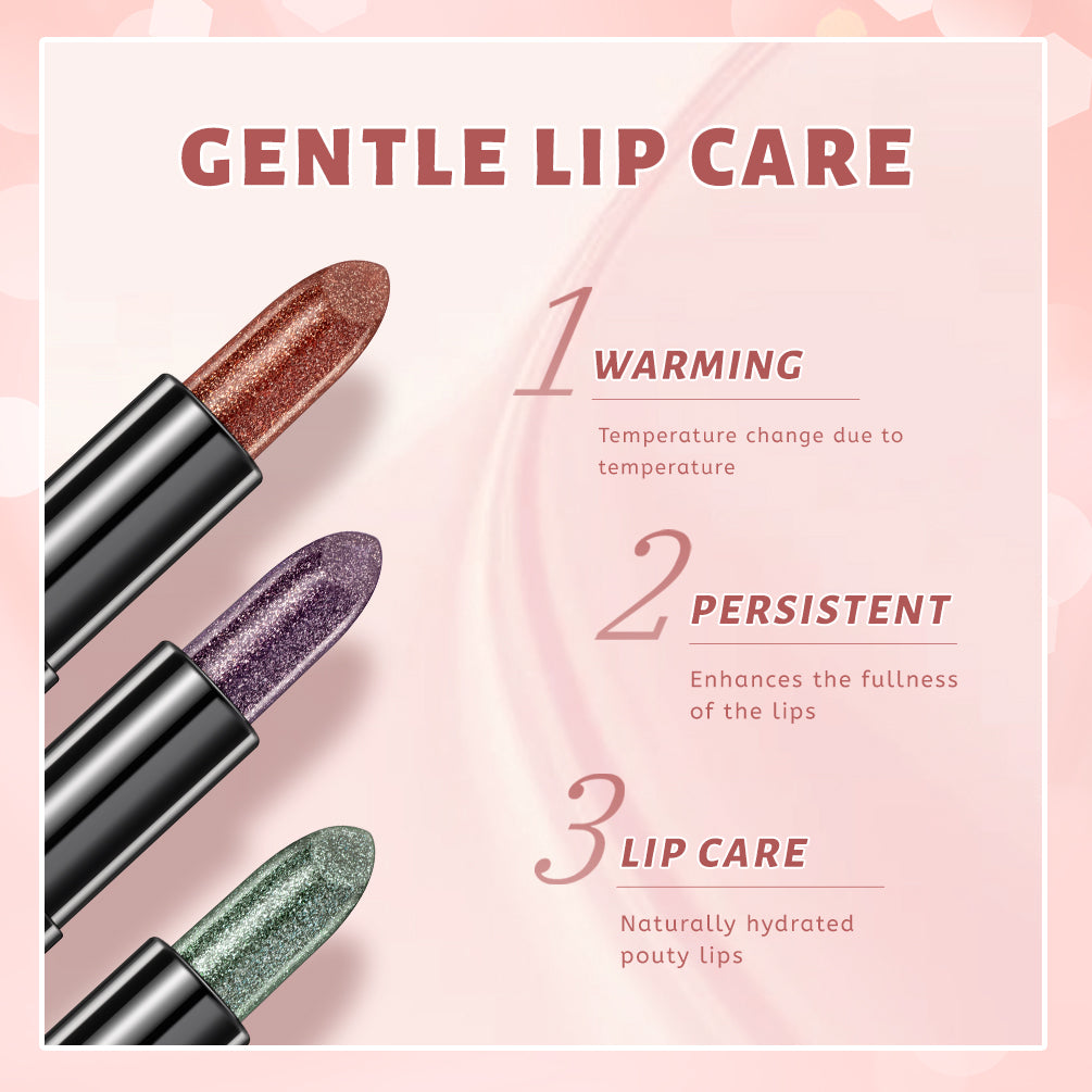 DBO MALL Q2404 3 Pcs Magic Color Changing Spanking Lipstick
