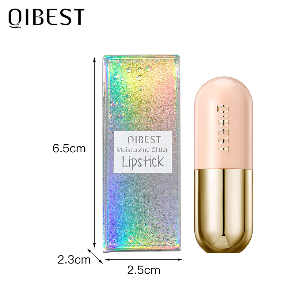DBO MALL Q2398 3pcs Color Changing Lipstick and Glitter Confetti Balm