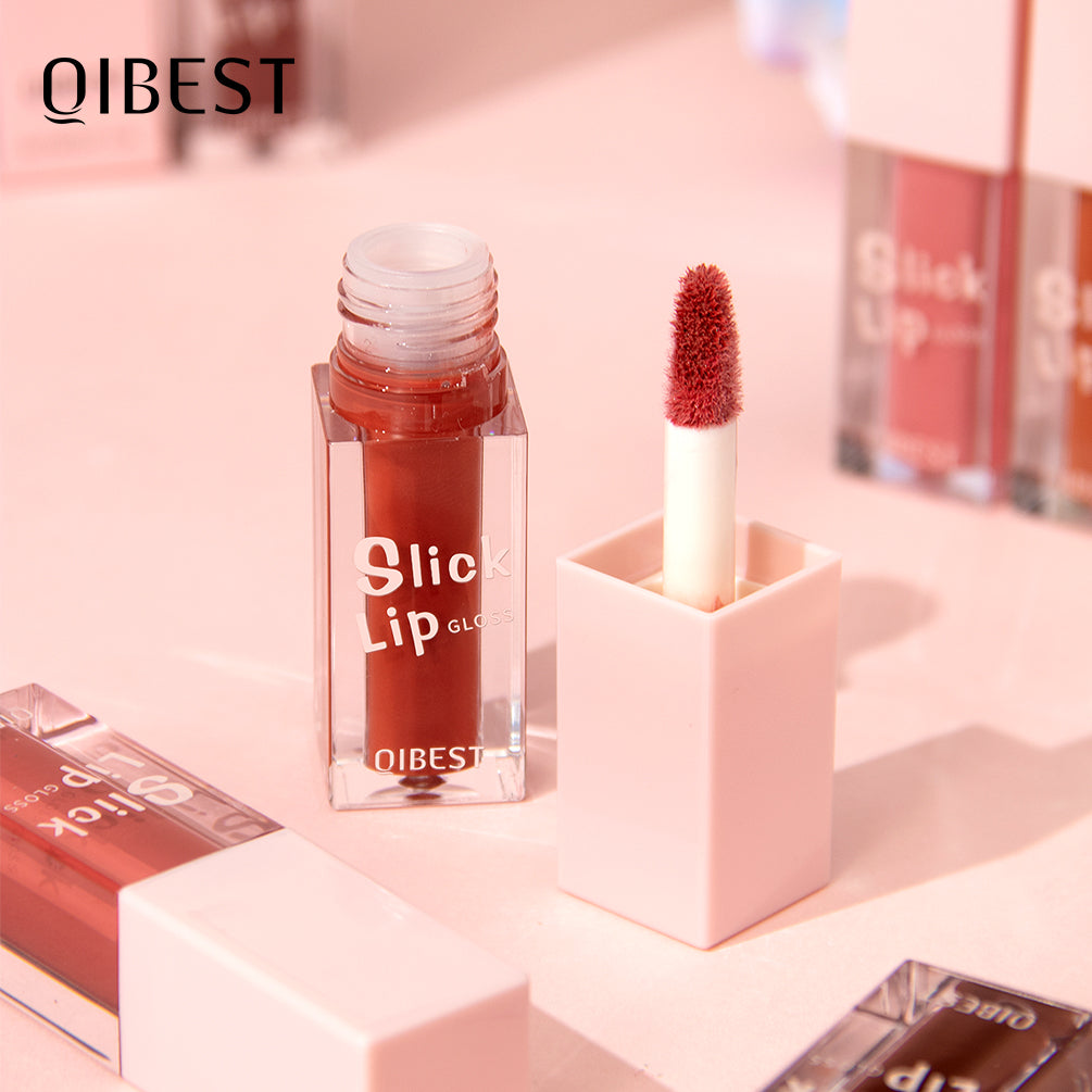 DBO MALL Q2422 Hydrating Lip gloss 6 Colors Moisturizing Glossy Plumping Lip Gloss