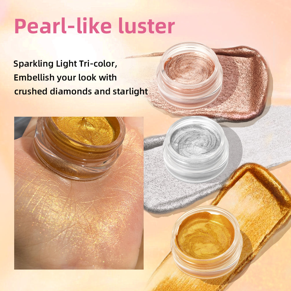 DBO MALL Q2425 Highlighter-Palette Highlighter-Makeup 