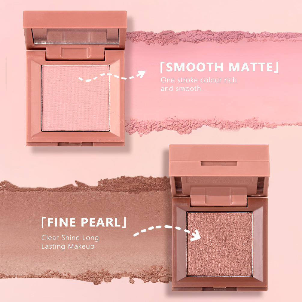 DBO MALL Q2395 3 Colors Matte and Glitter Eyeshadow