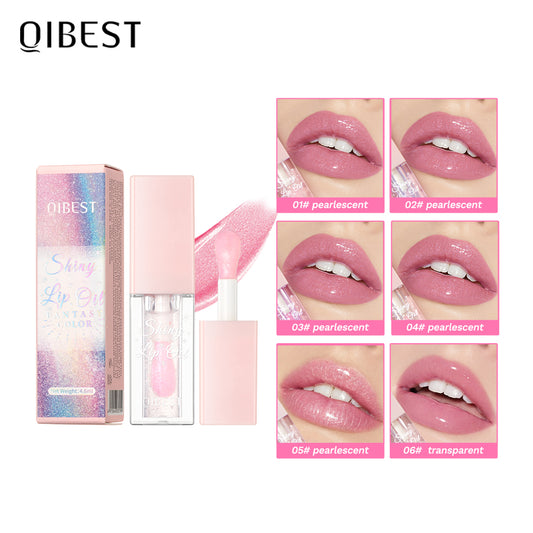 DBO MALL Q2418 Pearlized 6 Colors Changing Lip Oil
