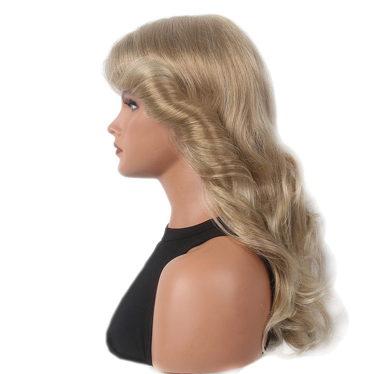 DBO MALL #15BT613 Lange blonde Perücken Ombre Beach Blonde gewellte Perücke 