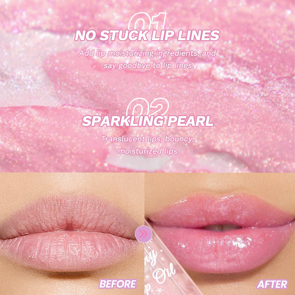 DBO MALL Q2418 Pearlized 6 Colors Changing Lip Oil