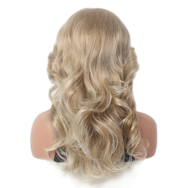 DBO MALL #15BT613 Lange blonde Perücken Ombre Beach Blonde gewellte Perücke 