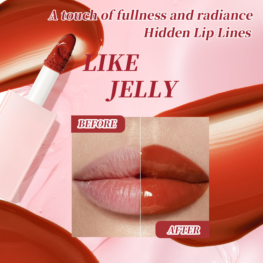DBO MALL Q2422 Hydrating Lip gloss 6 Colors Moisturizing Glossy Plumping Lip Gloss