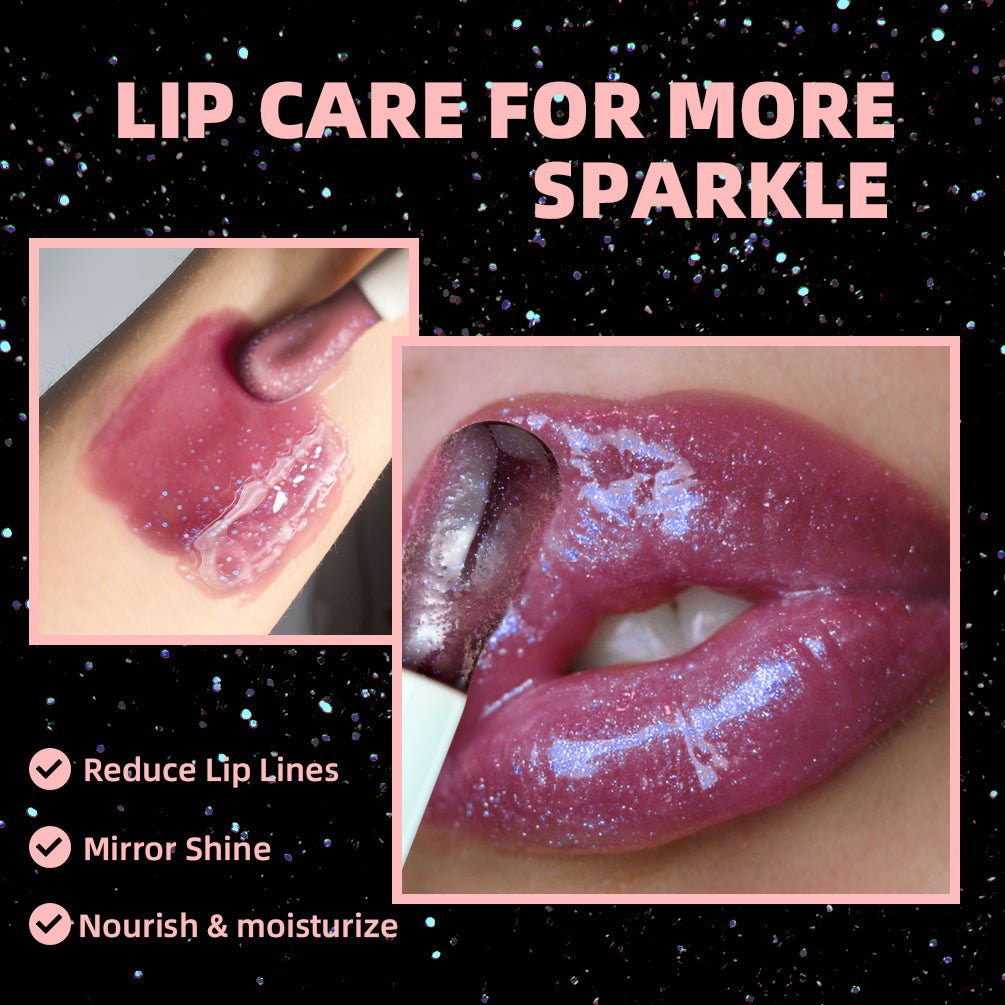 DBO MALL Q2416 Black Color Changing Lip Shiny Lip Oil