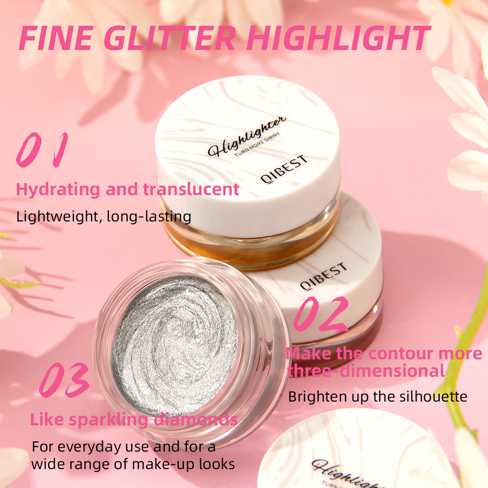 DBO MALL Q2425 Highlighter-Palette Highlighter-Makeup 