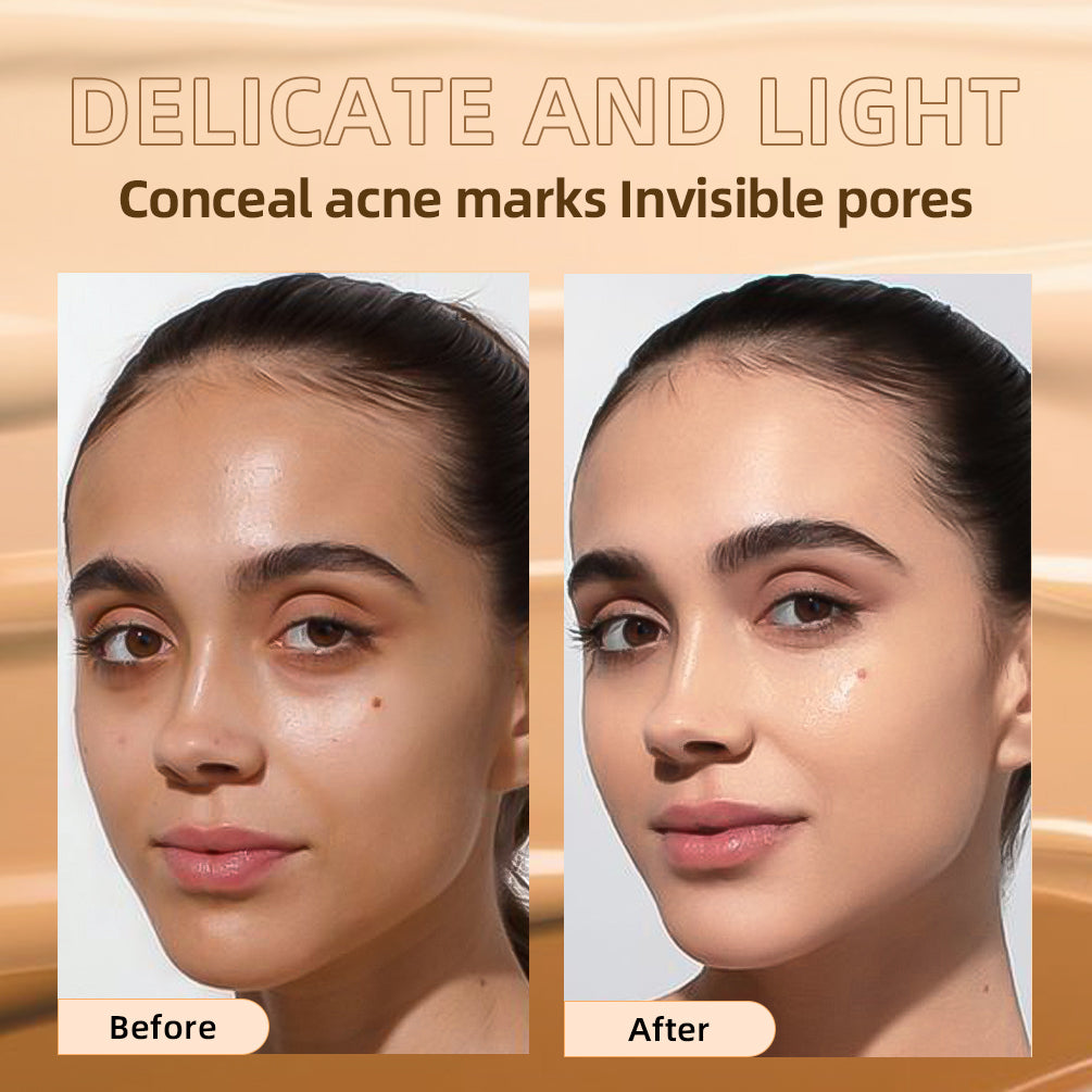 DBO MALL Q2405 Liquid Concealer Makeup Kit 5 colors Tinted moist foundation