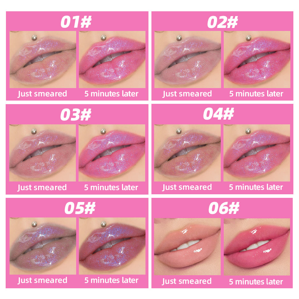 DBO MALL Q2394 Changing Moisturizing Lip Glow Gloss Oil