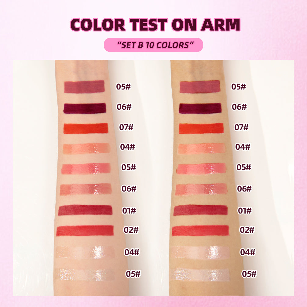 DBO MALL 8pcs Q2434 Lipstick Set