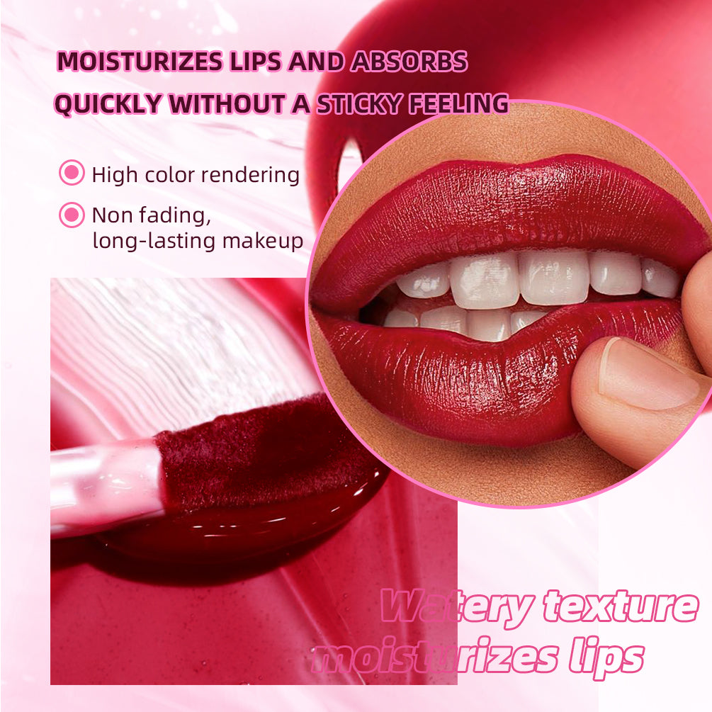 DBO MALL Q2419 2 Colors Lip Tint Korean Stain Set