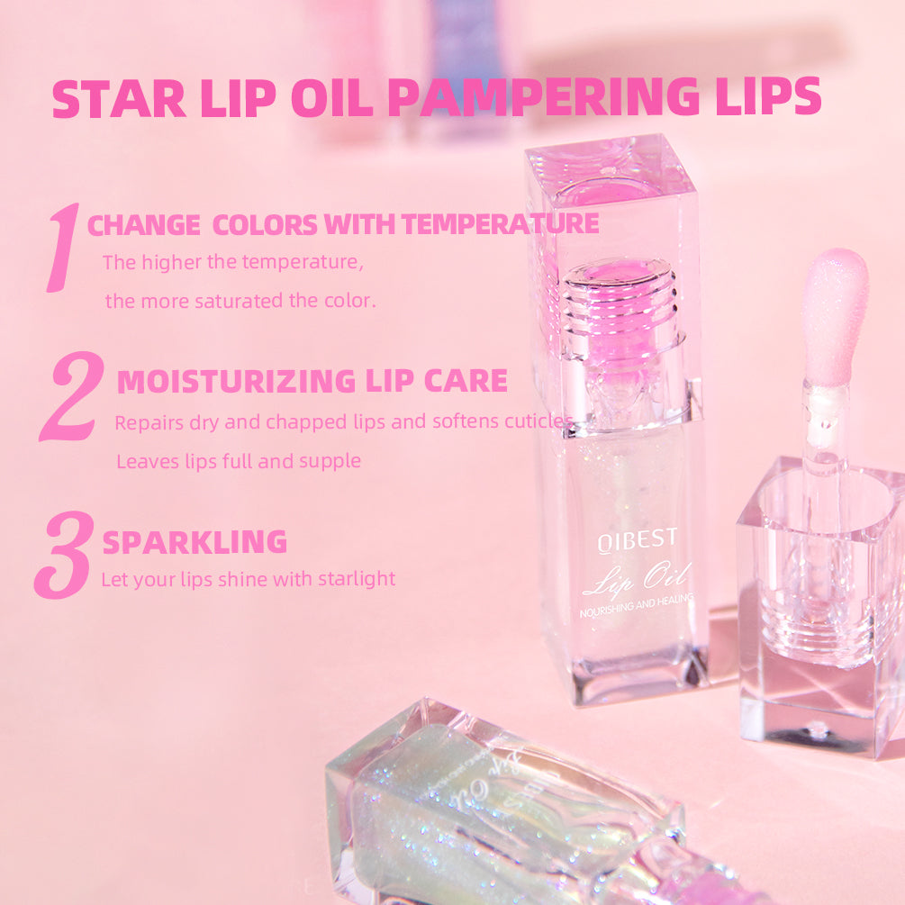 DBO MALL Q2394 Changing Moisturizing Lip Glow Gloss Oil