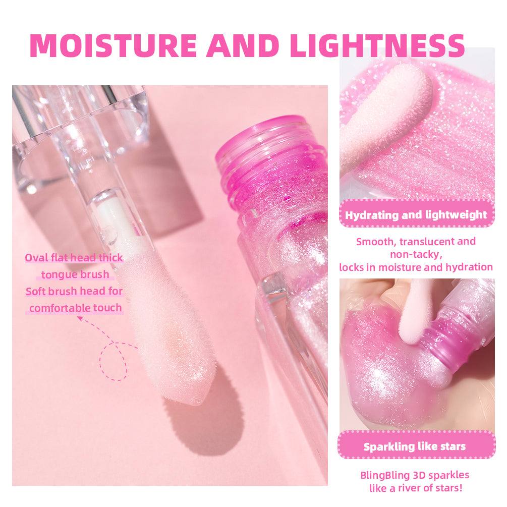 DBO MALL Q2394 Changing Moisturizing Lip Glow Gloss Oil
