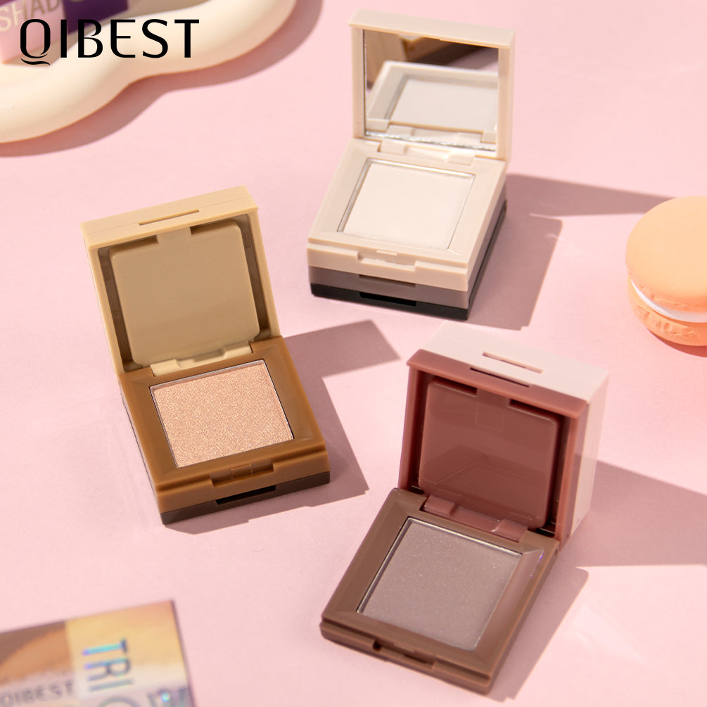 DBO MALL Q2395 3 Colors Matte and Glitter Eyeshadow