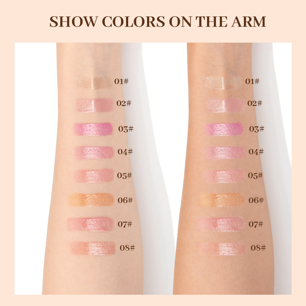 DBO MALL Q2406 4Pcs Hydrating Lip Glow Oil
