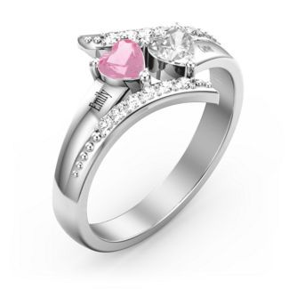 OEM 925 Silver Ring Pink