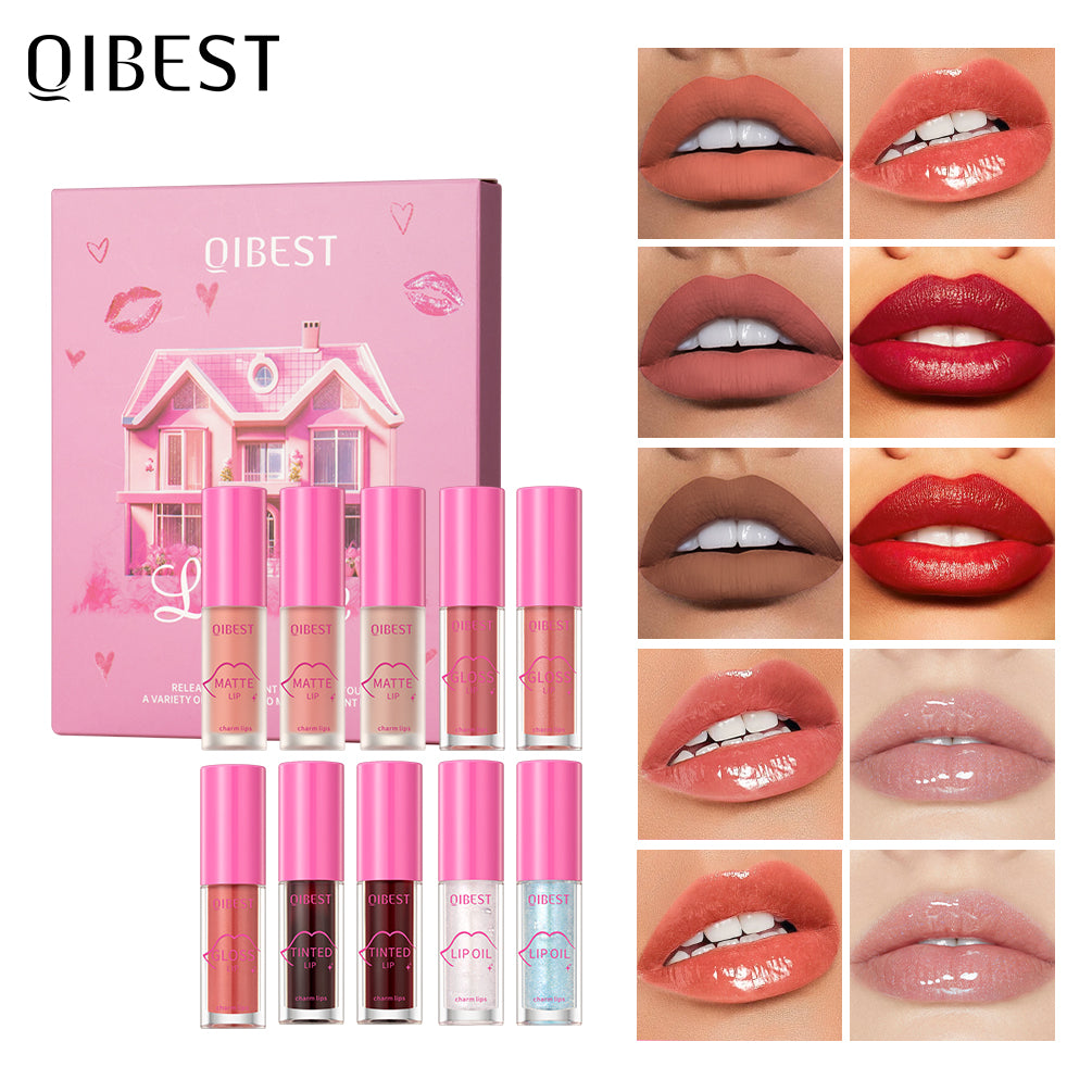 DBO MALL 8pcs Q2434 Lipstick Set