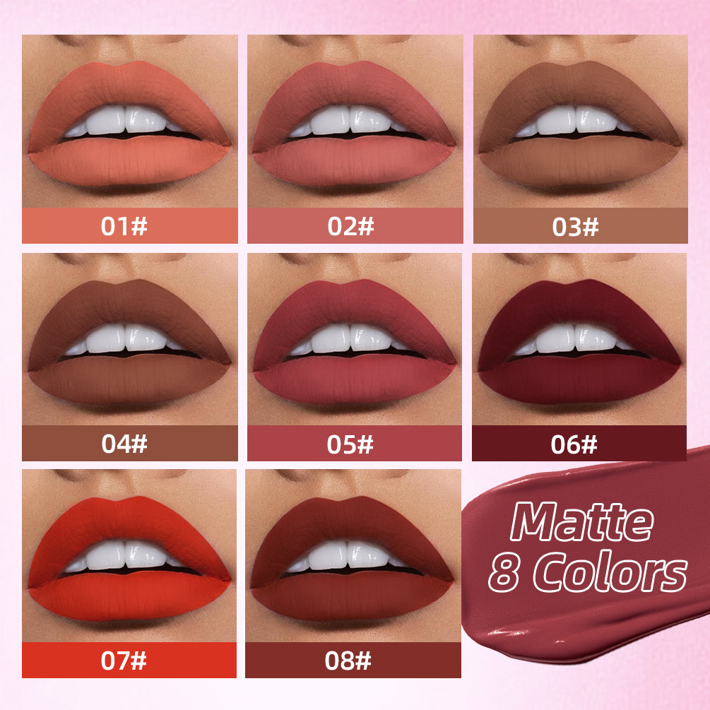 DBO MALL Q2417 Feuchtigkeitsspendender matter Lipgloss 