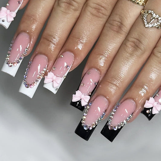 DBO Purl Hand-Made Press on Nails #XZ-10-38