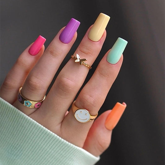 DBO Purl Hand-Made Fake Nails Press On Nails XD-93-35