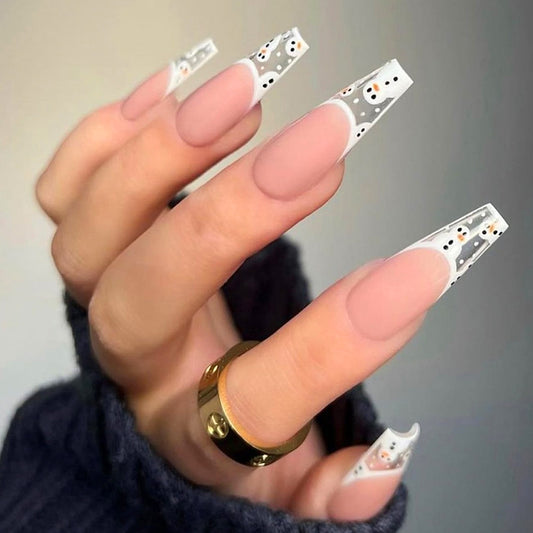 DBO Mall Beatiful Pure Hand-made Press On Nails #GZ-87-79