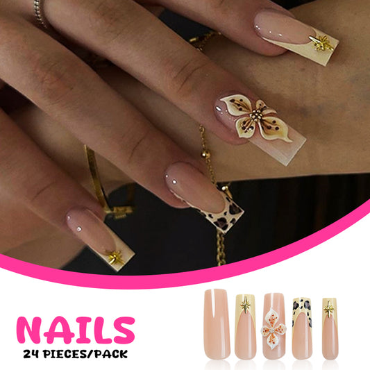DBO Purl Hand-Made 3D Fake Nail Press On Nail 98-70