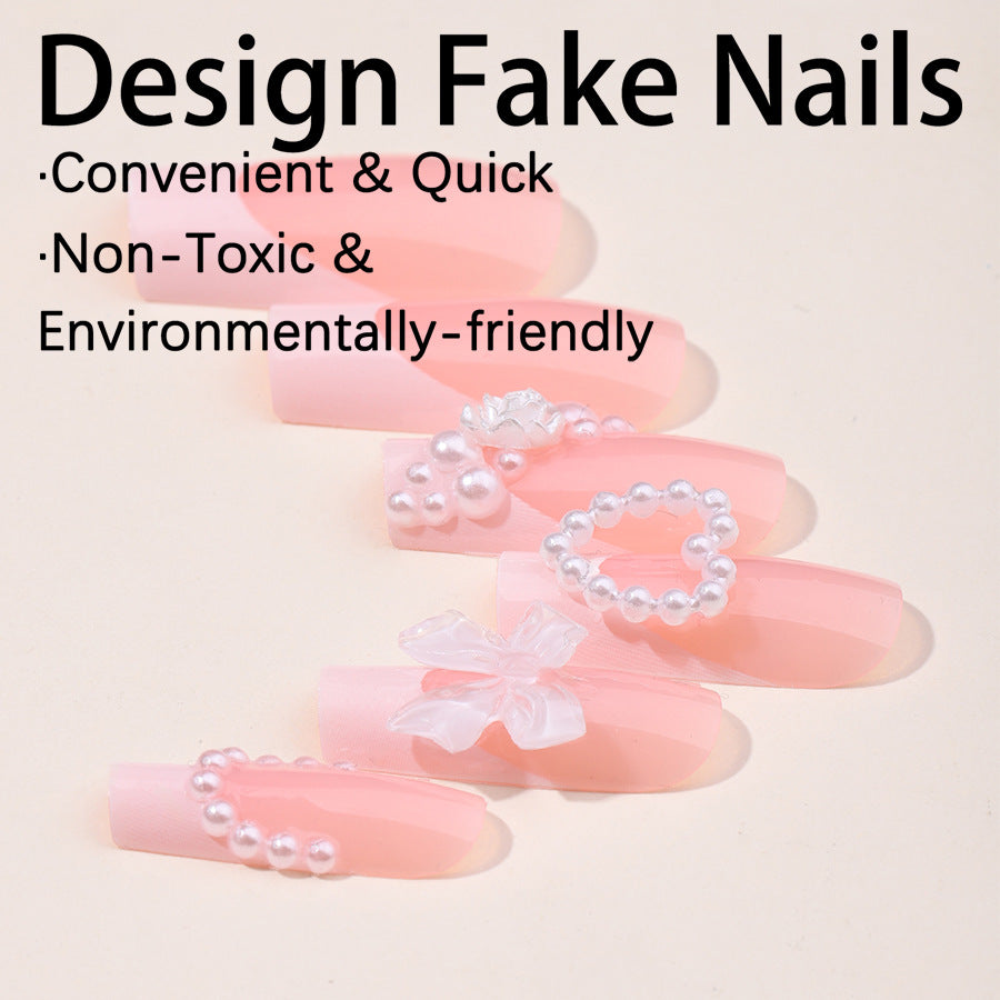 DBO Purl Hand-Made Press on Nails XD-93-43