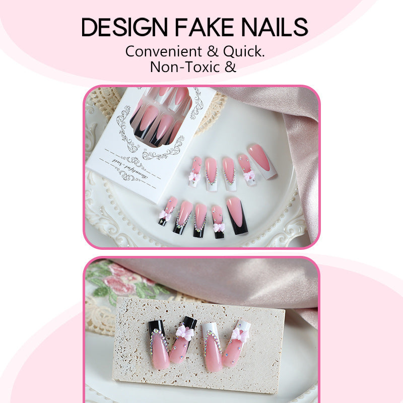 DBO Purl Hand-Made Press on Nails #XZ-10-38