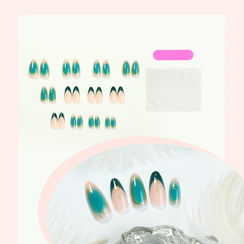 DBO Beautiful Pure Hand-made Press On Nails # 98-51