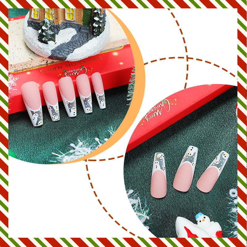 DBO Mall Beatiful Pure Hand-made Press On Nails #GZ-87-79