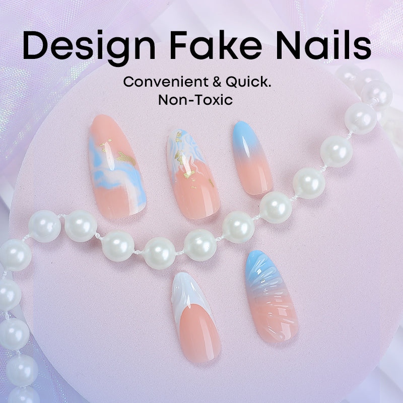DBO Purl Hand Made Press On Nails #96-58