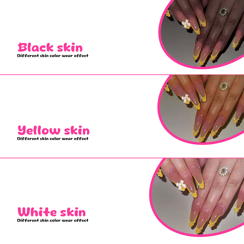 DBO Purl Hand Made Press On Nails # 96-59