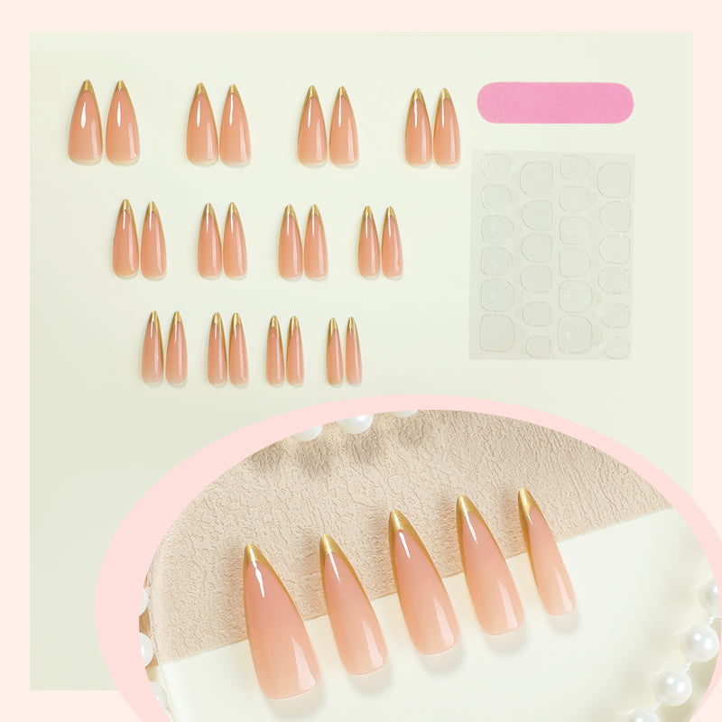 DBO Purl Hand-Made Fake Nail Press On Nails 100-04