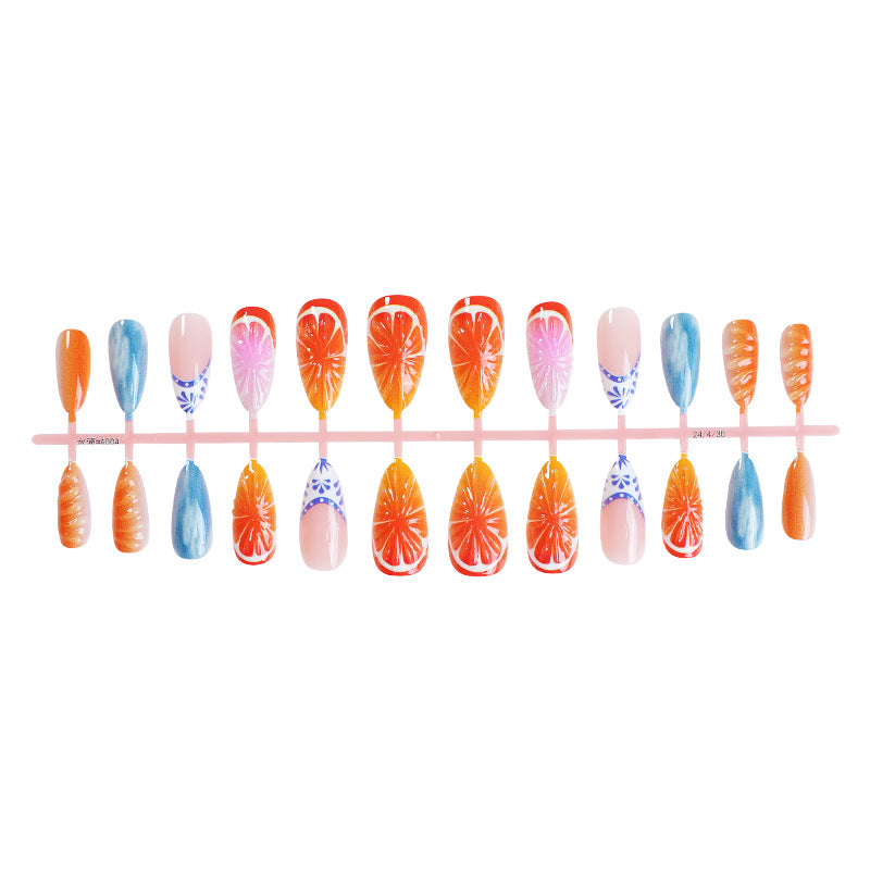 DBO Purl Hand-Made Fake Nails Press On Nails GZ-10-43
