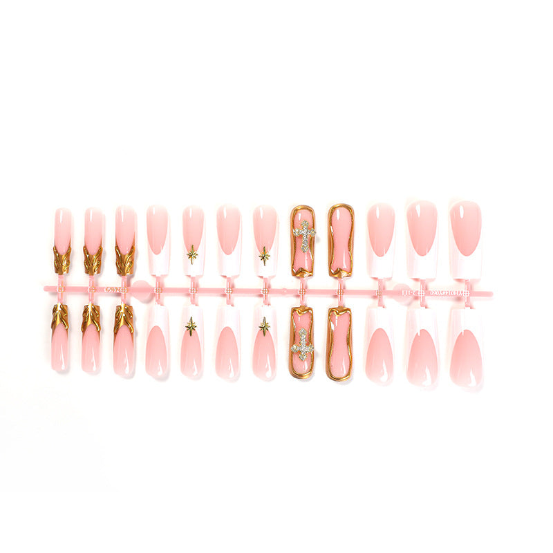 DBO Purl Hand-Made 3D Press On Nails #XH-95-73