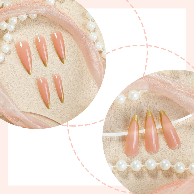 DBO Purl Hand-Made Fake Nail Press On Nails 100-04