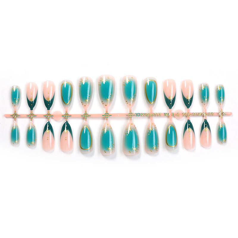 DBO Beautiful Pure Hand-made Press On Nails # 98-51