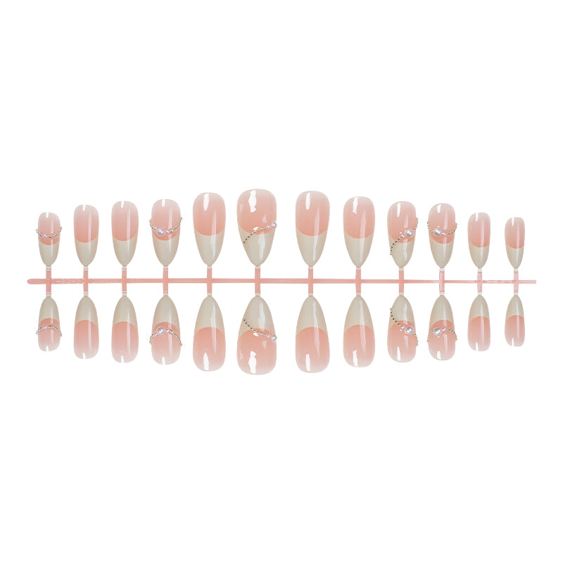 DBO MALL Beautiful Pure Hand-made Press On Nails # 98-3