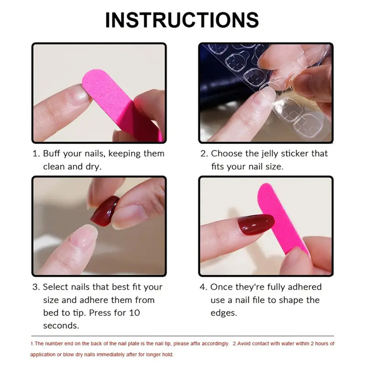 DBO Purl Hand-Made Fake Nails Press on Nails XD-93-34