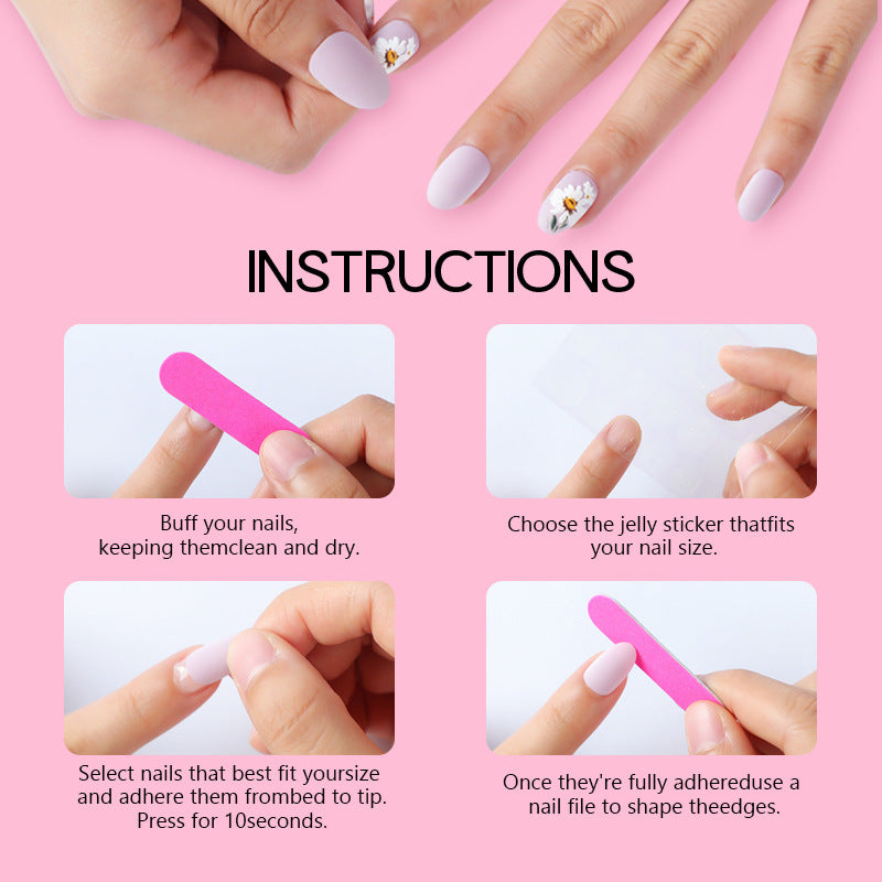 DBO Purl Hand-Made Fake Nails Press On Nails GZ-10-43