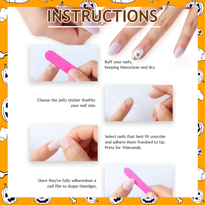 DBO Purl Hand Made Press On Nail # 96-30