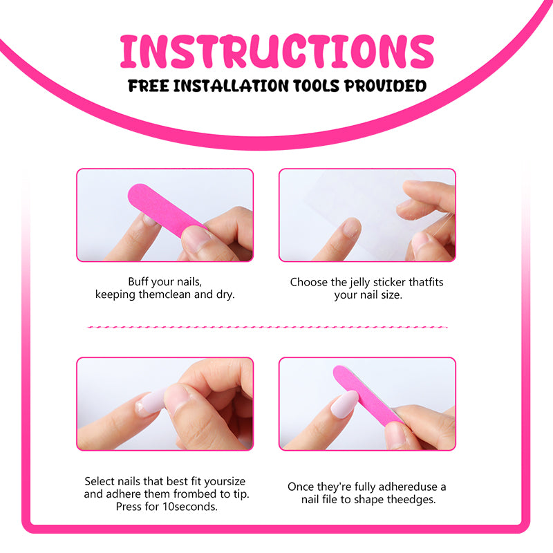 DBO Purl Hand Made Press On Nails # 96-59