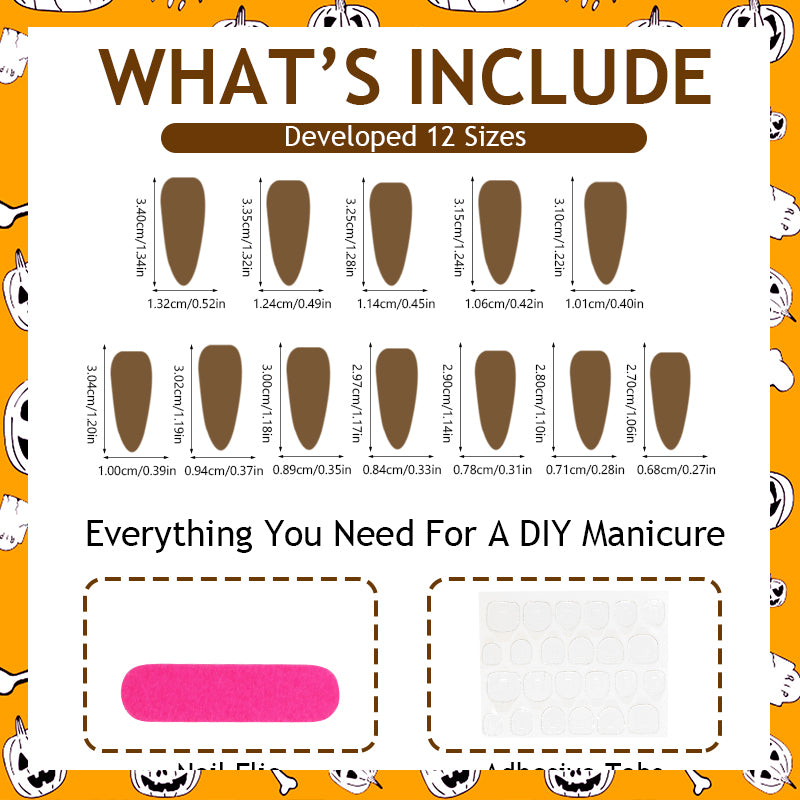 DBO Purl Hand Made Press On Nail # 96-30